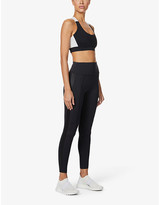 Thumbnail for your product : Vaara Nica high-rise stretch-jersey leggings