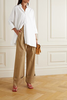 Thumbnail for your product : Akris Oversized Cotton And Silk-blend Shirt - White