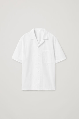 COS Relaxed-Fit Camp Collar Shirt - ShopStyle