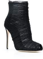 Thumbnail for your product : Dolce & Gabbana tulle stiletto boots