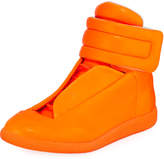 Thumbnail for your product : Maison Margiela Future Neon Leather High-Top Sneakers