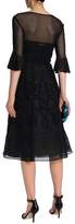 Thumbnail for your product : Temperley London Embroidered Organza Midi Dress