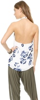 Thumbnail for your product : Haute Hippie Floral Halter Top