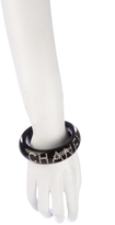 Thumbnail for your product : Chanel Resin Logo Bangle