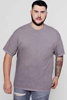 Thumbnail for your product : boohoo Big & Tall Loose Fit Washed T-Shirt