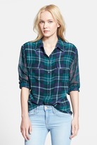 Thumbnail for your product : Equipment Signature Print Silk Blouse