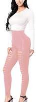Thumbnail for your product : Best Dress Women's Empire Waist Leggings Skinny Tights Ripped Jogger Workout Yoga Pants