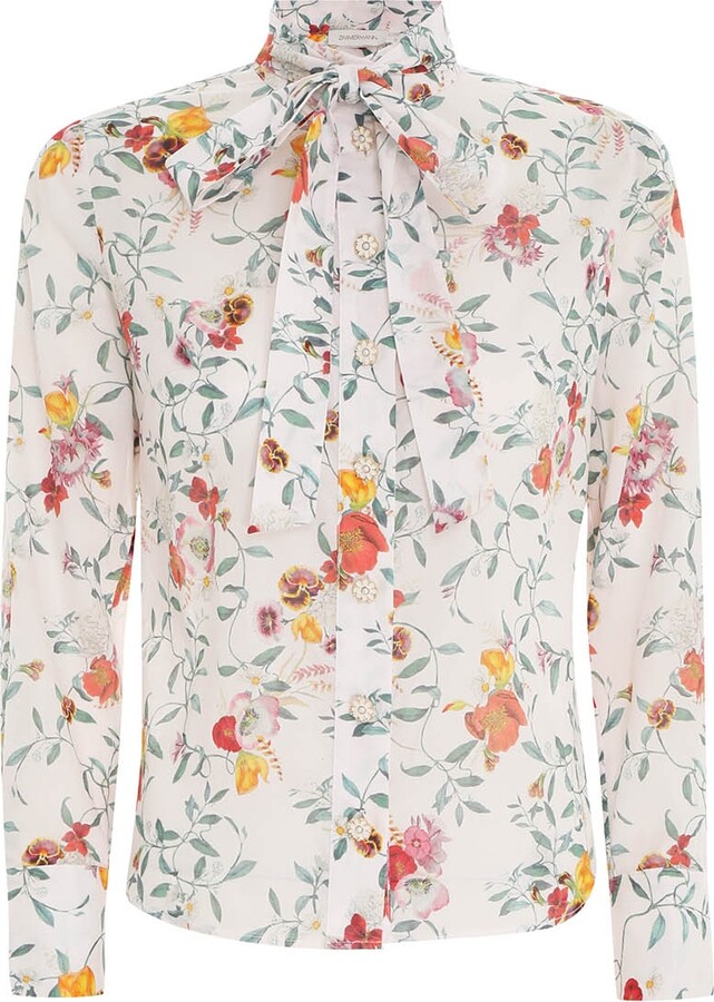 Zimmermann Cotton Voile Shirt ShopStyle