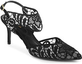 Thumbnail for your product : Nicholas Kirkwood Alexis lace mid heels