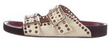Thumbnail for your product : Isabel Marant Embossed Lenny Sandals