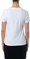 Thumbnail for your product : Alexander Wang White Cotton T-shirt With Tank Effect