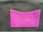 Thumbnail for your product : Mulberry Purple Suede Clutch bag