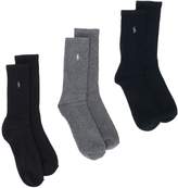 Thumbnail for your product : Ralph Lauren 3 pack socks