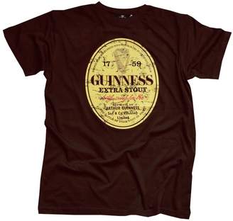 Guinness Distressed Label T Shirt