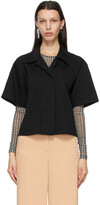 Thumbnail for your product : MM6 MAISON MARGIELA Black Bull Denim Short Sleeve Shirt