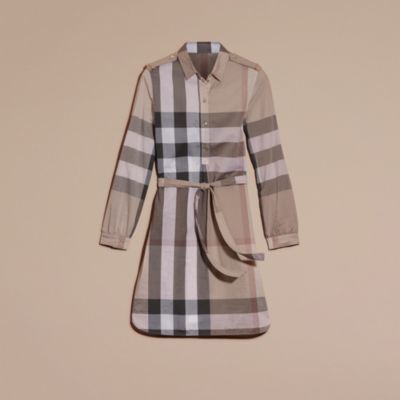 burberry shirt dress