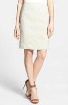 Thumbnail for your product : Halogen Linen Blend Pencil Skirt (Regular & Petite)