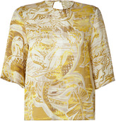 Thumbnail for your product : Emilio Pucci Amber Green-Multi Printed Silk Top