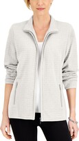 Thumbnail for your product : Karen Scott Quilted Fleece Jacket, Created for Macy's