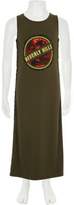 Thumbnail for your product : River Island Girls khaki 'Beverly Hills' maxi dress