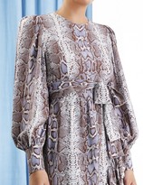 Thumbnail for your product : Zimmermann Silk Ruffle Wrap Dress