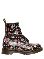 Thumbnail for your product : Dr. Martens 30mm Floral Printed Core Leather Boots