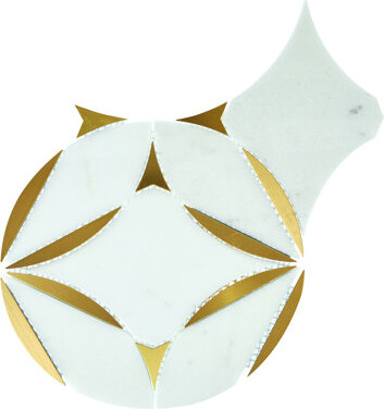 Daltile 8" x 8" Natural Stone Mosaic Wall Tile