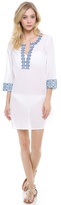 Thumbnail for your product : Shoshanna Santorini Embroidered Cover Up