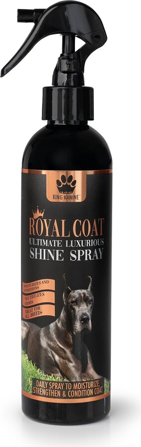 King Kanine Royal Coat Dog, Cat & Small Pet Grooming Spray, 8-fl oz bottle