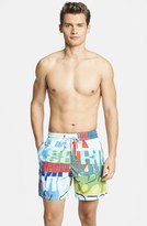 Thumbnail for your product : Vilebrequin 'Moorea' Print Swim Trunks