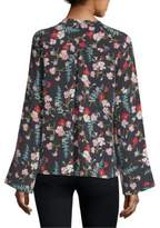 Thumbnail for your product : Equipment Heather Floral-Print Blouse