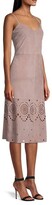 Thumbnail for your product : Rebecca Taylor Laser Cut Suede Dress