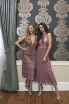 Thumbnail for your product : Little Mistress Jasmine Lace Tiered Prom Dress