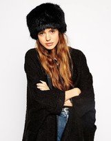 Thumbnail for your product : ASOS Faux Fur Cossack Hat