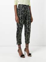 Thumbnail for your product : Proenza Schouler branch print trousers