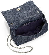 Thumbnail for your product : Ferragamo Vara Quilted Denim-Effect-Leather Crossbody Bag