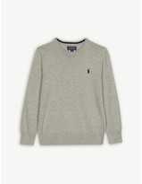 Thumbnail for your product : Ralph Lauren Logo cotton jumper 3-9 years