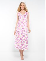 Thumbnail for your product : La Redoute LINGERELLE Pack of 2 Floral Print Sleeveless Cotton Jersey Nightdresses