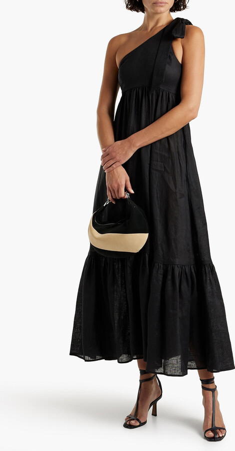 zimmermann one shoulder dress