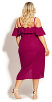 Thumbnail for your product : City Chic Flirtation Dress - rosebud