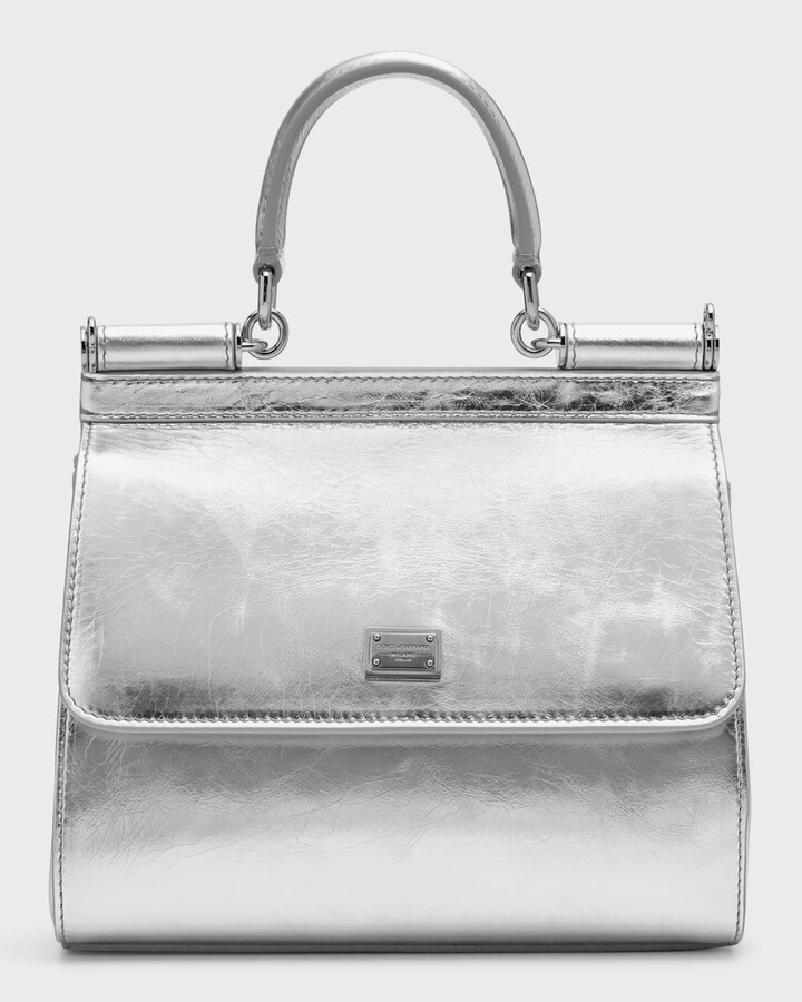 Dolce & Gabbana Medium dauphine leather Sicily bag - ShopStyle