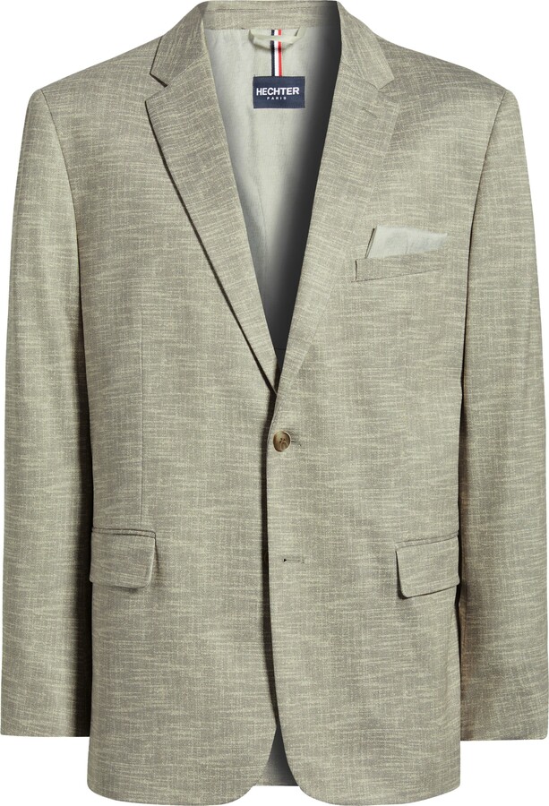 Daniel Hechter Tan Mélange Knit Sport Coat