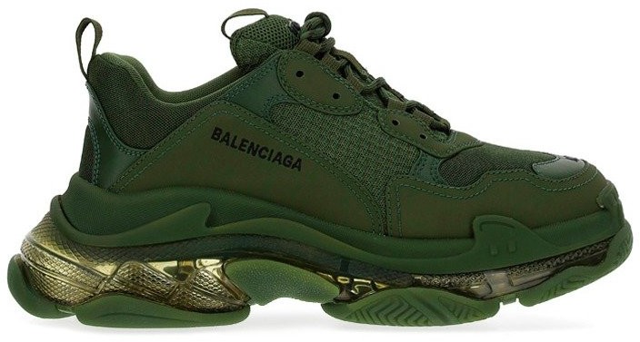 green balenciaga sneakers