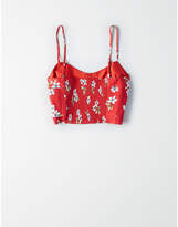 Thumbnail for your product : American Eagle AE Button Front Cropped Cami