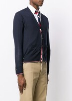 Thumbnail for your product : Thom Browne Classic Cashmere V-neck Cardigan