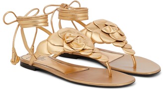 Valentino Gold Women's Shoes | Shop the world's largest collection 