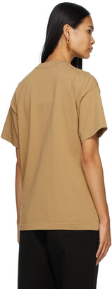 Balenciaga Tan Medium Fit T-Shirt