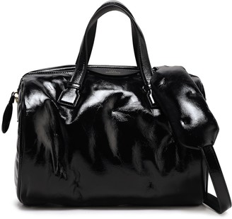 Anya Hindmarch Crinkled Patent-leather Tote