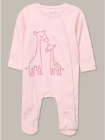 Thumbnail for your product : M&Co Giraffe sleepsuit (Tinybaby-18mths)