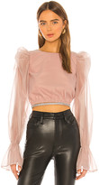 Tie Front Satin Blouse Nude | Missguided Australia